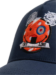 Ben Sherman Bshead050 Happy Bear Trucker Cap Navy