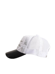 Ben Sherman Bshead049 Exploded Scooter Foil Trucker White & Black