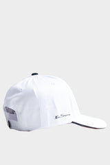 Ben Sherman Mens Target Peak White Cap