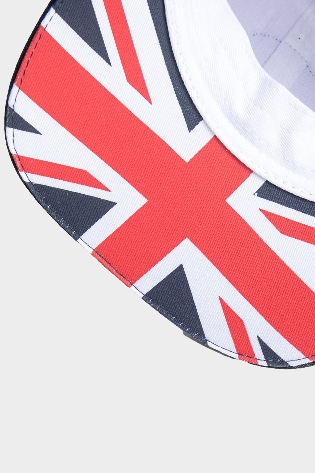 Ben Sherman Mens Target Peak White Cap