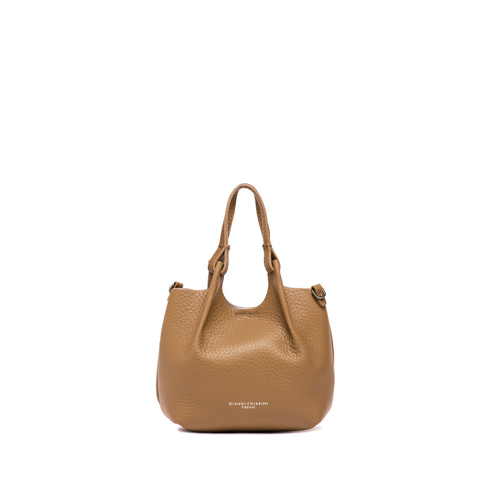 Gianni Chiarini Leather Handbag Bs-9718-Rngdbl Brown