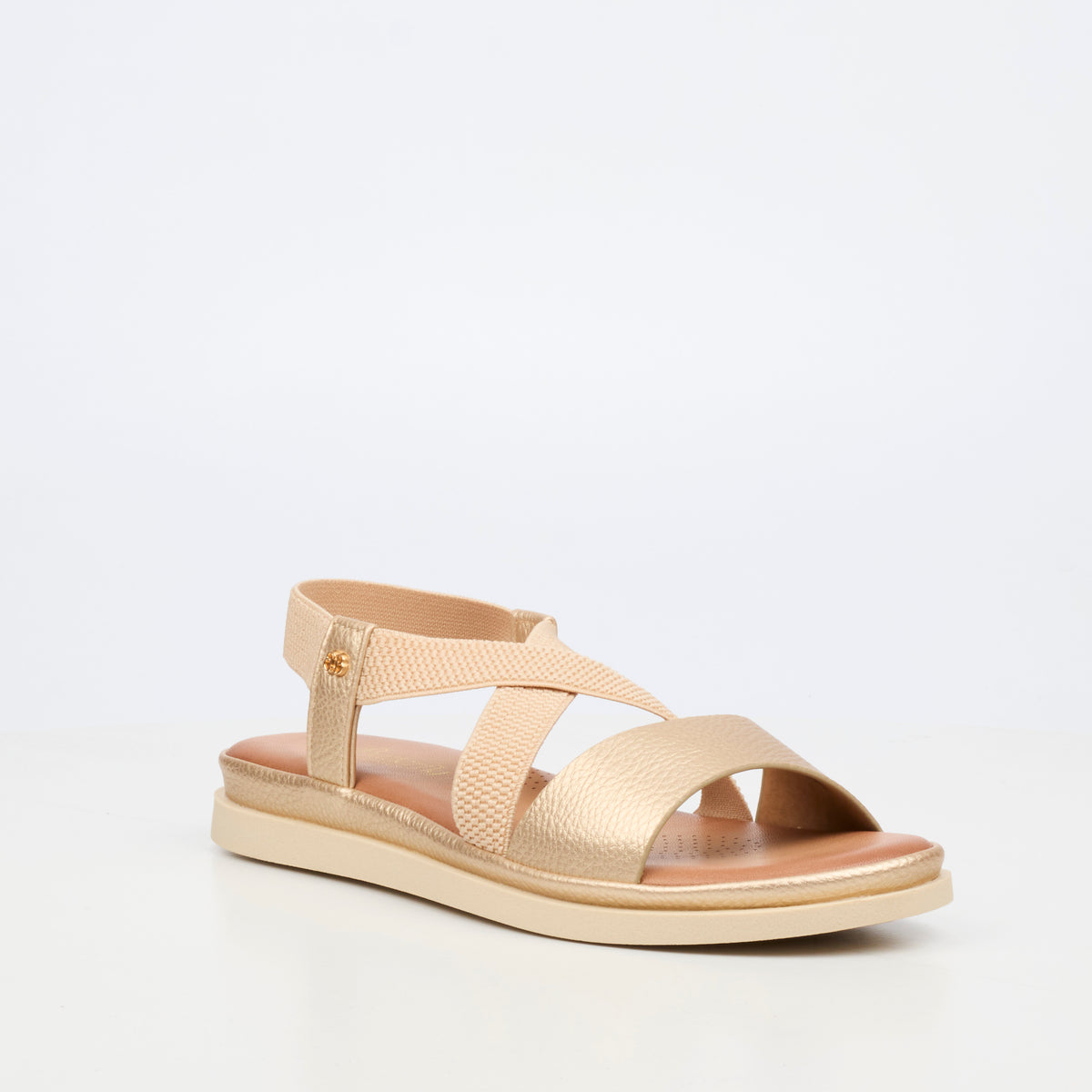 Butterfly Feet Ladies Dunes 1 Sandals In Gold