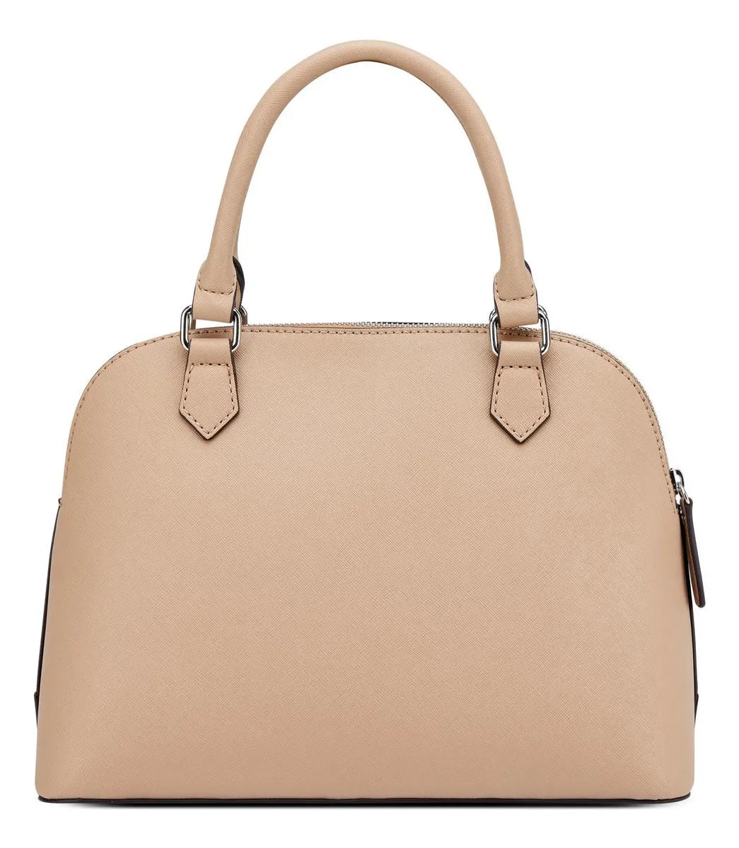 Guess Womens Jenai Dome Satchel In Desert