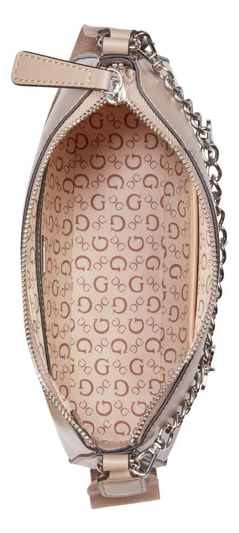 Guess Womens  Fiora Mini Top Zip Bag In Taupe