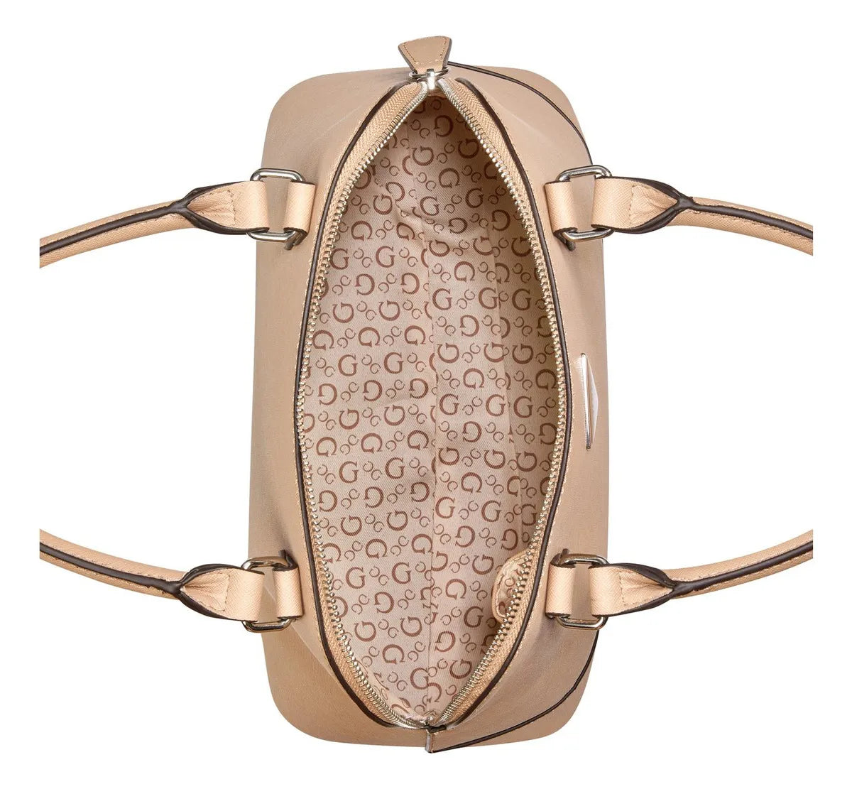 Guess Womens Jenai Dome Satchel In Desert