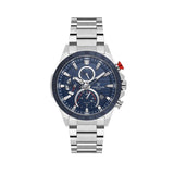 Daniel Klein Blue Dial Chrono Watch For Men