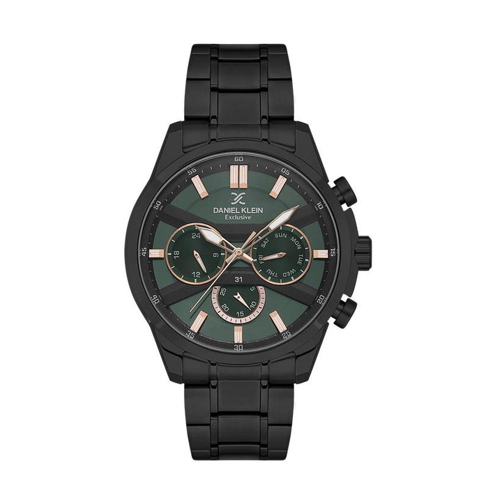 Daniel Klein Gents Black Green