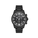 Danile Klein Mens Gunmetal Dial Watch In Black