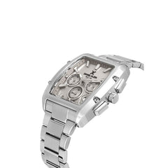 Daniel Klein Mens Chrono Watch In Silver Grey
