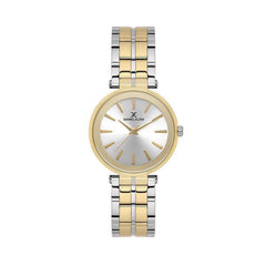 Daniel Klein Womens Two Tone Watch In Gold And Silver