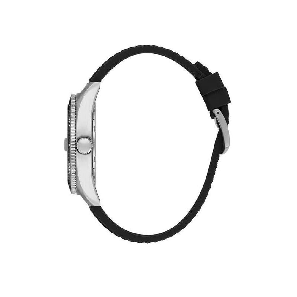 Daniel Klein Mens Light Blue Dial Watch In Black