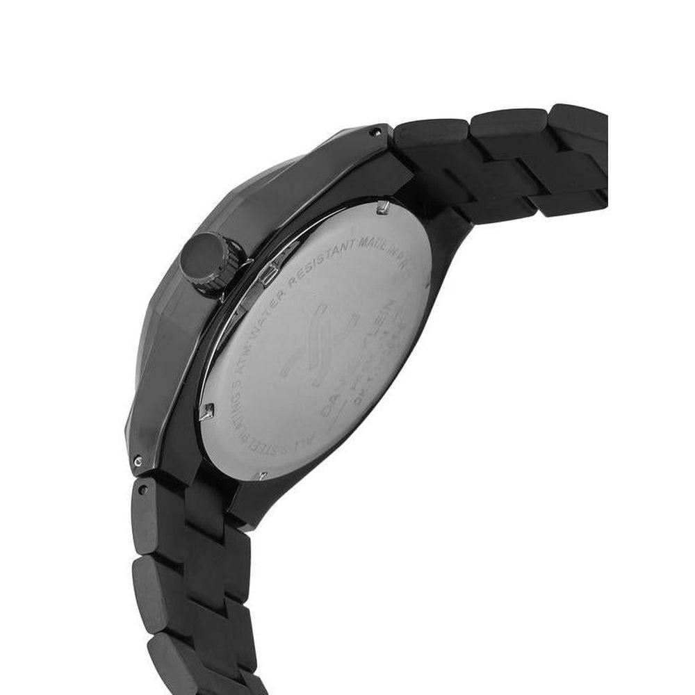 Daniel Klein Mens Blue Dial Watch In Gunmetal