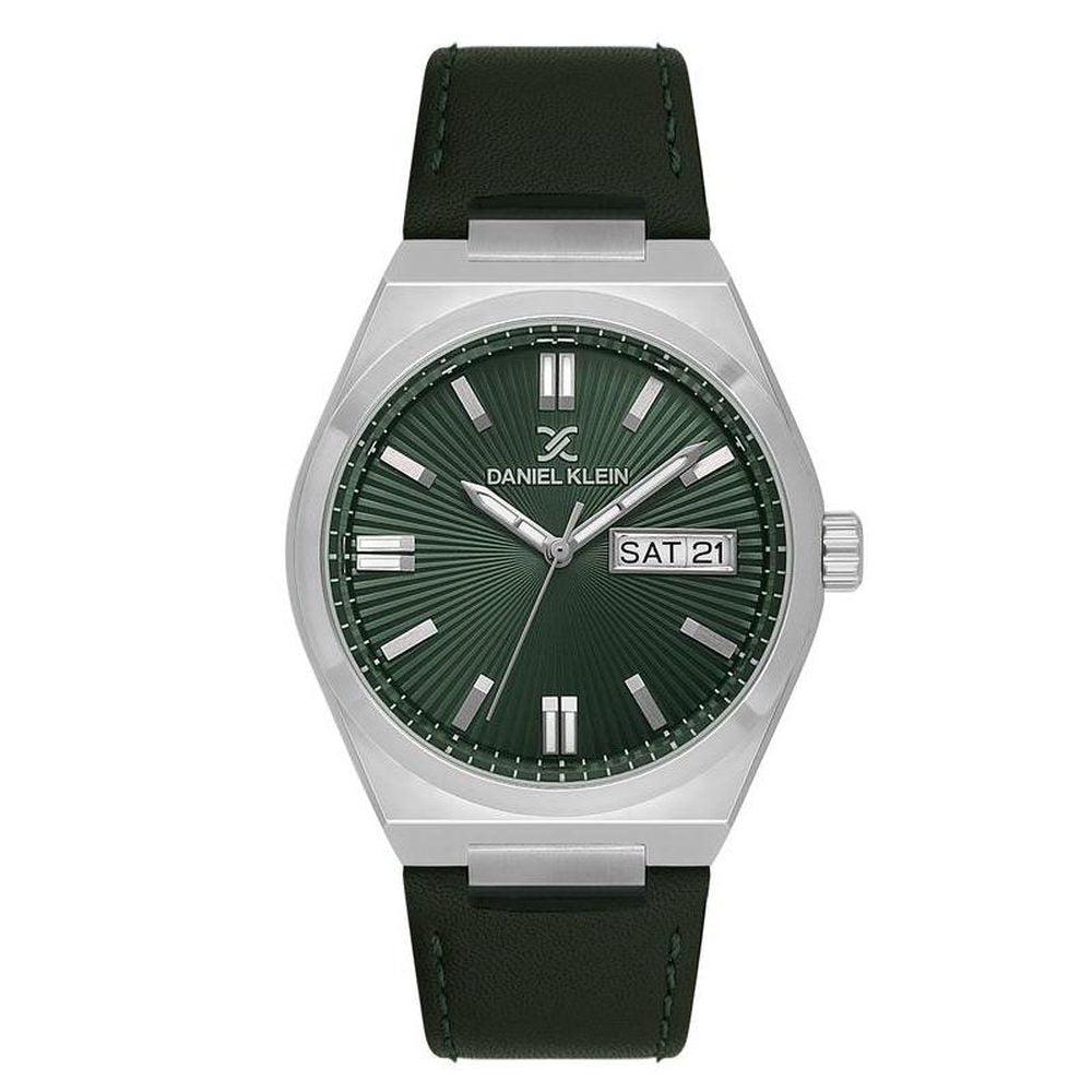 Daniel Klein mens Green Dial Watch In Green