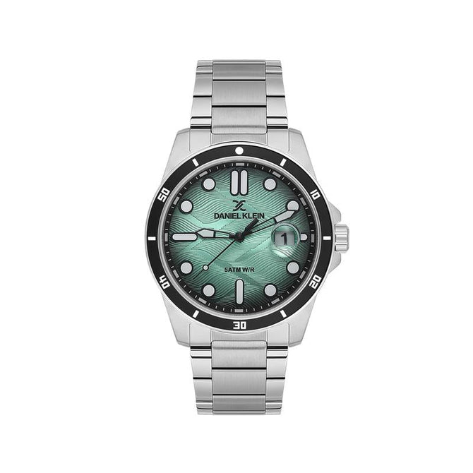 Daniel Klein Green Dial Watch For Men