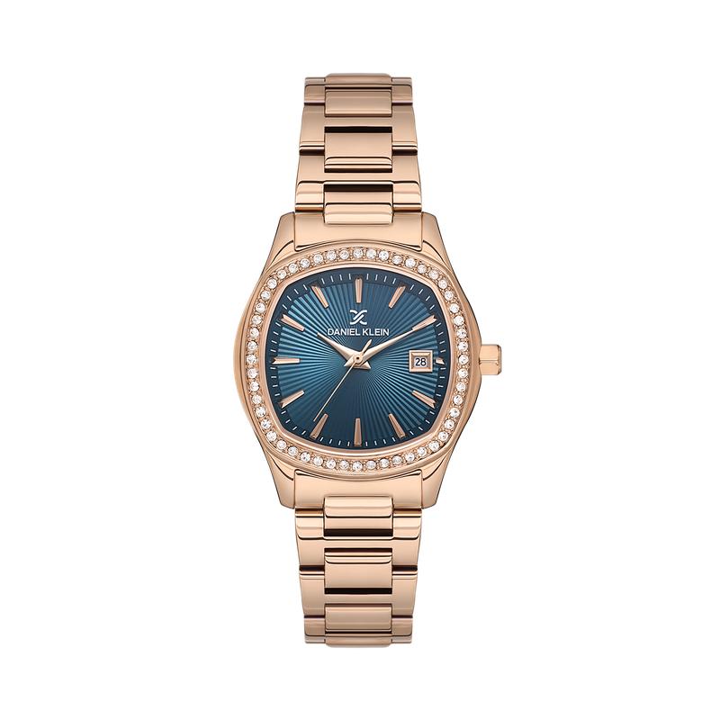 Daniel Klein Blue Dial Watch For Women
