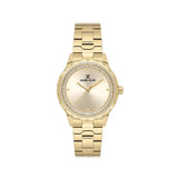 Daniel Klein Womens Watch In Champagne Gold
