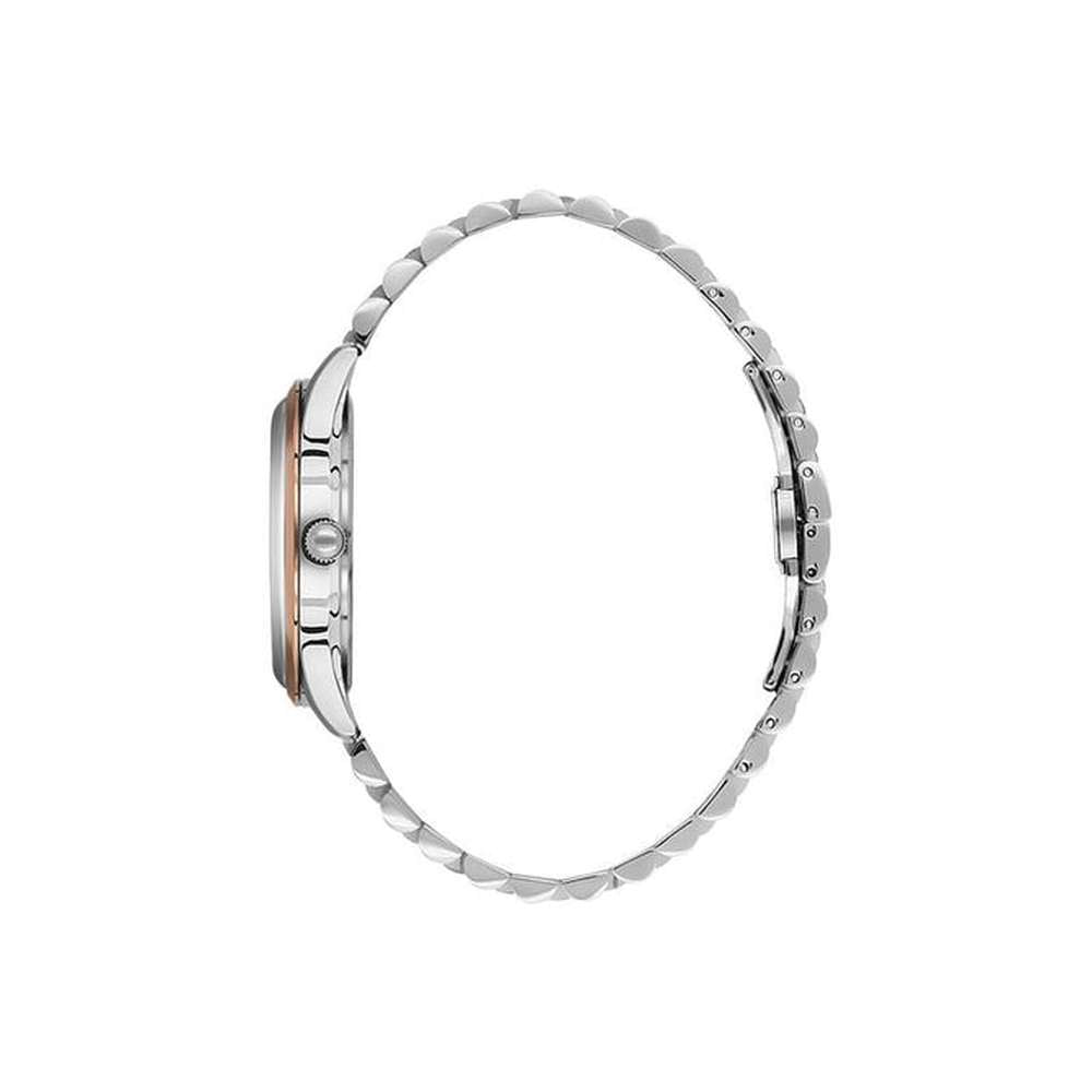 Daniel Kliem Mens Green Dial Watch In Silver & Gold