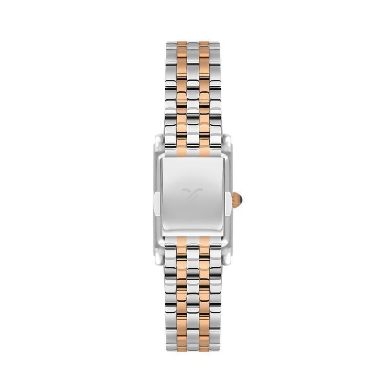 Danile Klein Womens Watch In Silver & Rose Gold