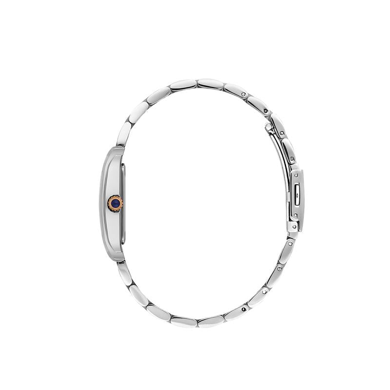 Danile Klein Womens Watch In Silver & Rose Gold