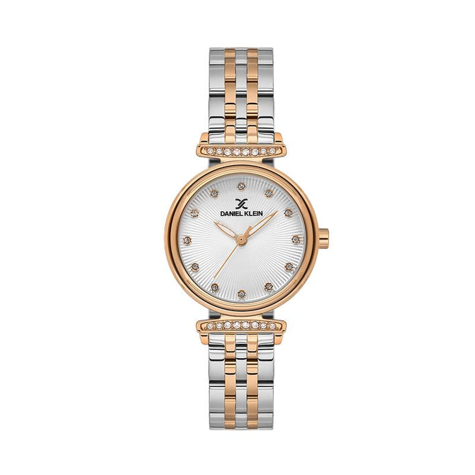 Daniel Klein Ladies 3 Hands Two-Tone Watch