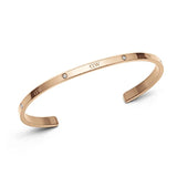 Daniel Wellington Womens Small Classic Lumine Cuff Bracelet In Rose Gold