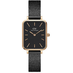 Daniel Wellington Quadro Pressed Ashfield Mesh Black