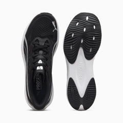 Puma Mens Darter Pro 2 Sneakers In Black & Silver
