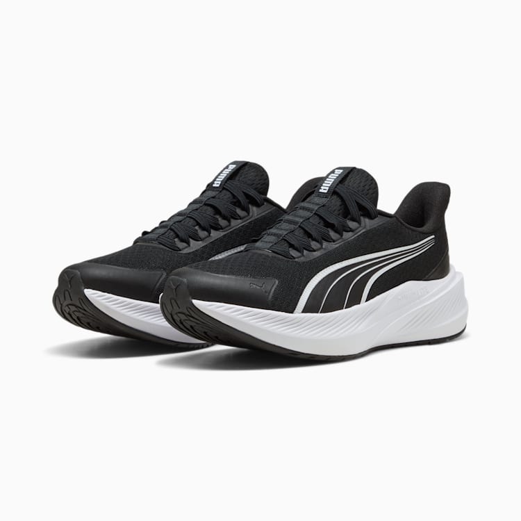 Puma Unisex Dasher Lite Sliptech Junior Shoes In Black