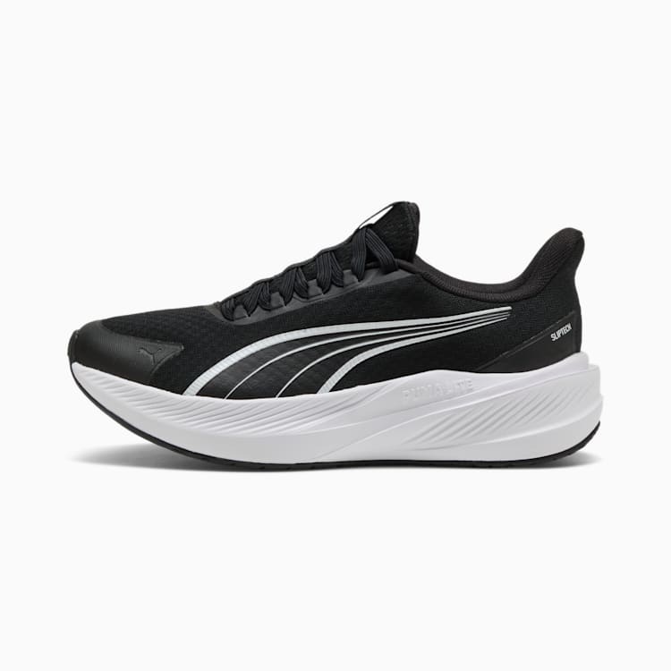 Puma Unisex Dasher Lite Sliptech Junior Shoes In Black
