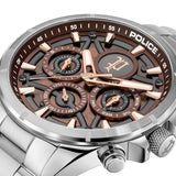 Police Defender Watch Brown Dial