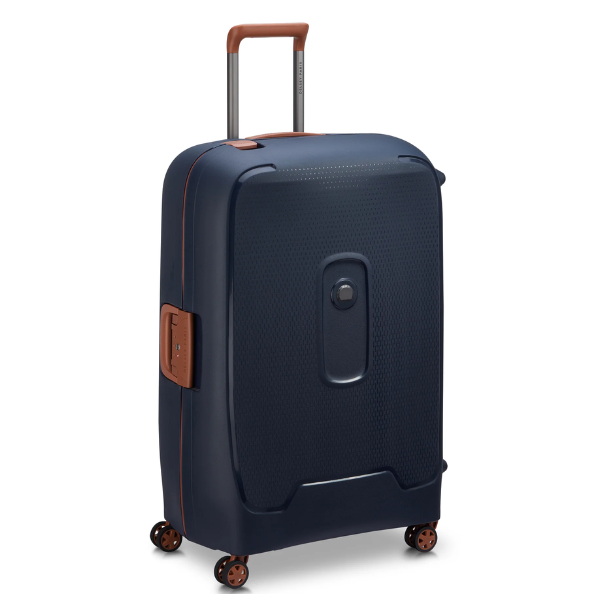Delsey Moncey  4 Wheel Trolley Case  Dark Navy