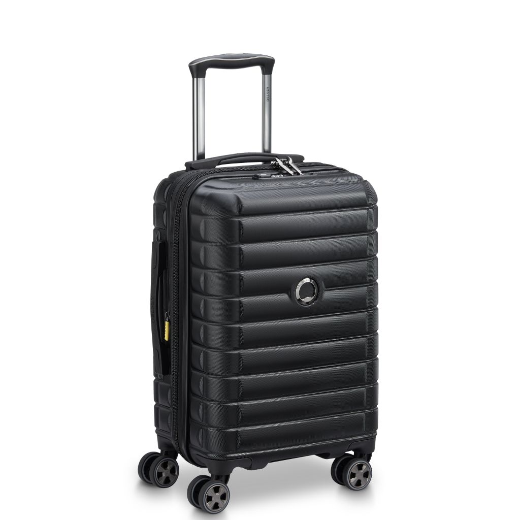 Delsey Shadow 5.0 4Dw Cabin Trolley Case Black