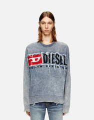 Diesel Mens Fronzi Knitwear In Blue