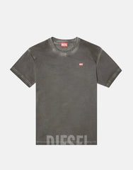 Diesel Mens Regular Knit T-Shirt In Grey