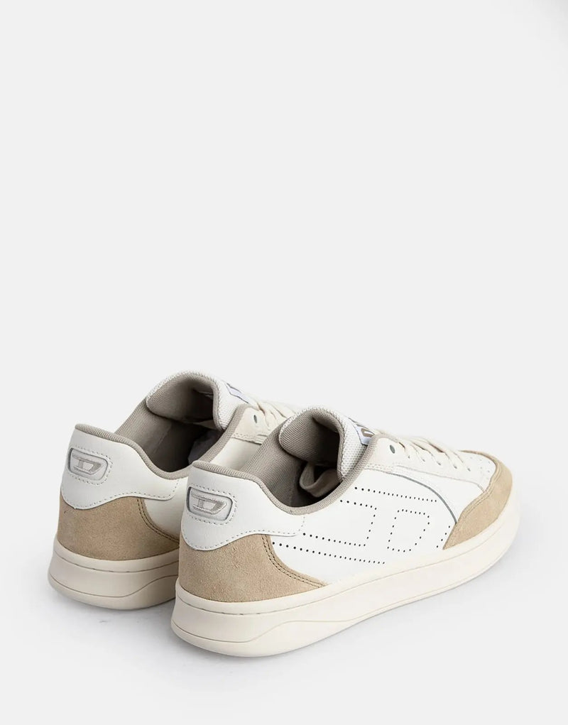 Diesel Mens S-Dakota Low Sneakers In Cream