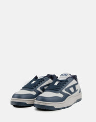 Diesel Mens S-Ukiyo V2 Low Sneakers In Grey and Navy