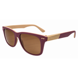 Diesel Square Womens Sunglasses In Matte Purple