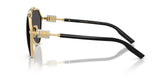 Dolce & Gabbana Pilot Sunglasses For Men In Gold