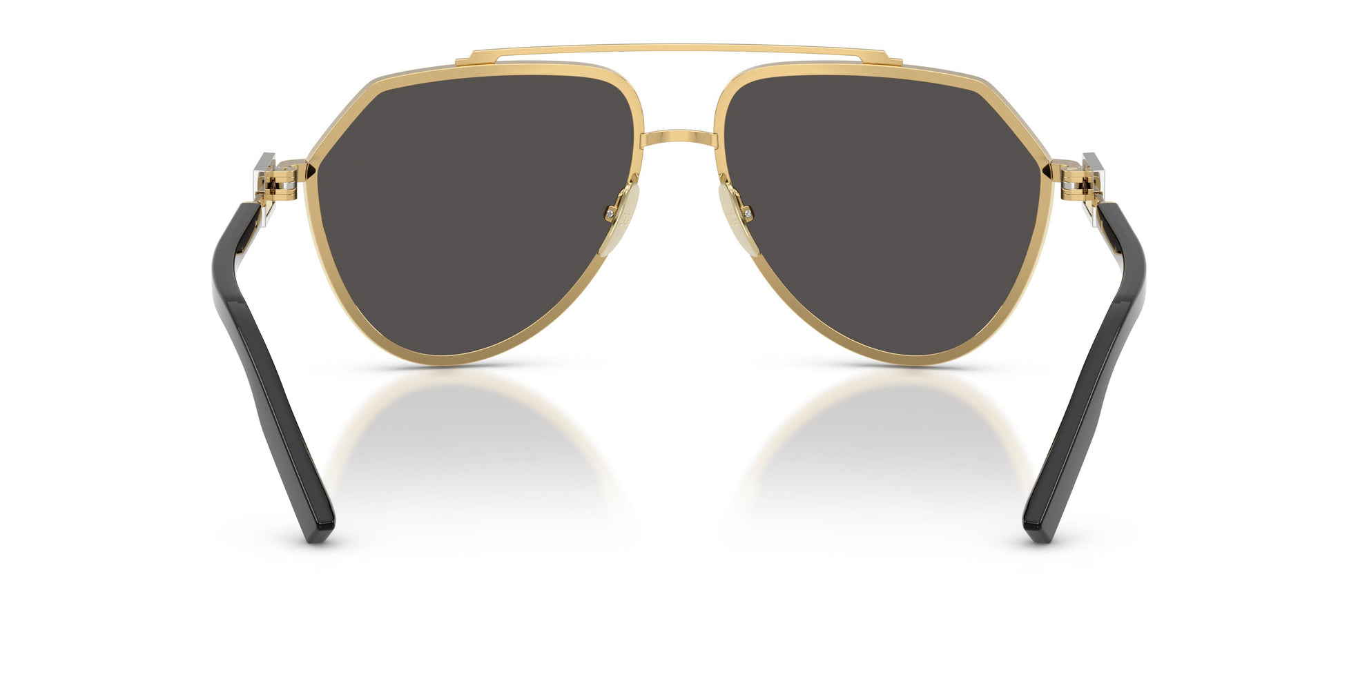 Dolce & Gabbana Pilot Sunglasses For Men In Gold
