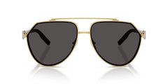 Dolce & Gabbana Pilot Sunglasses For Men In Gold