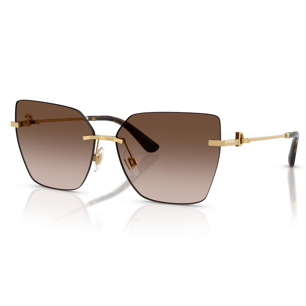 Dolce & Gabbana Womens Sunglasses In Gold/Brown