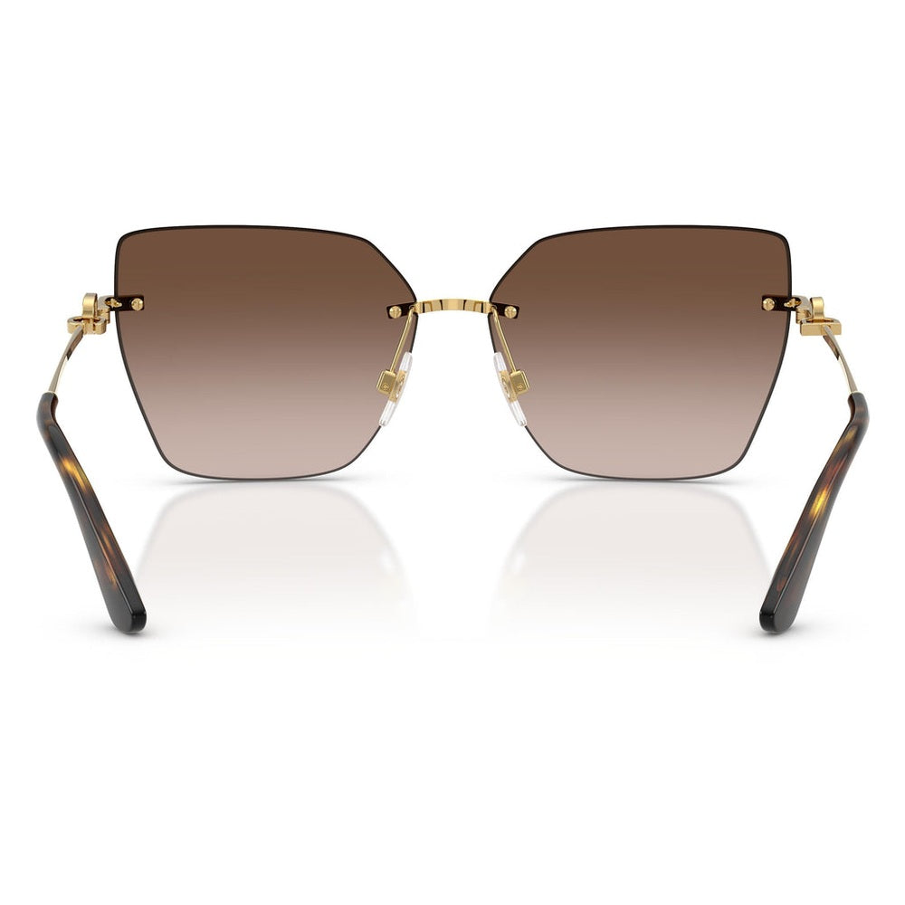 Dolce & Gabbana Womens Sunglasses In Gold/Brown
