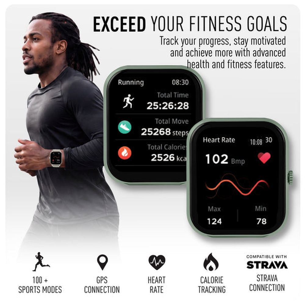 Reflex Active Unisex Nexus Silicone Band Watch In Green