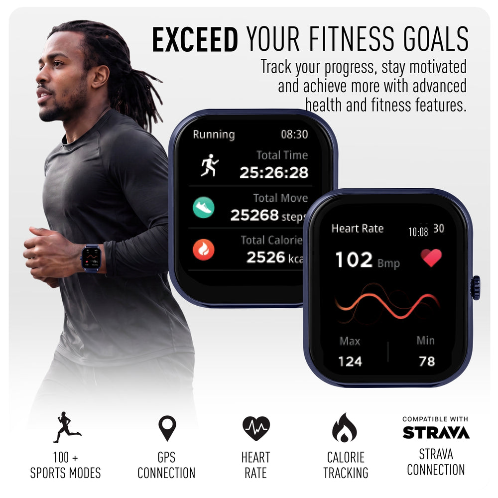 Reflex Active Mens Nexus Silicone Band In Navy