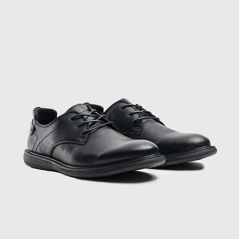 Hush Puppies Dylan Waxy Nubuck  Black