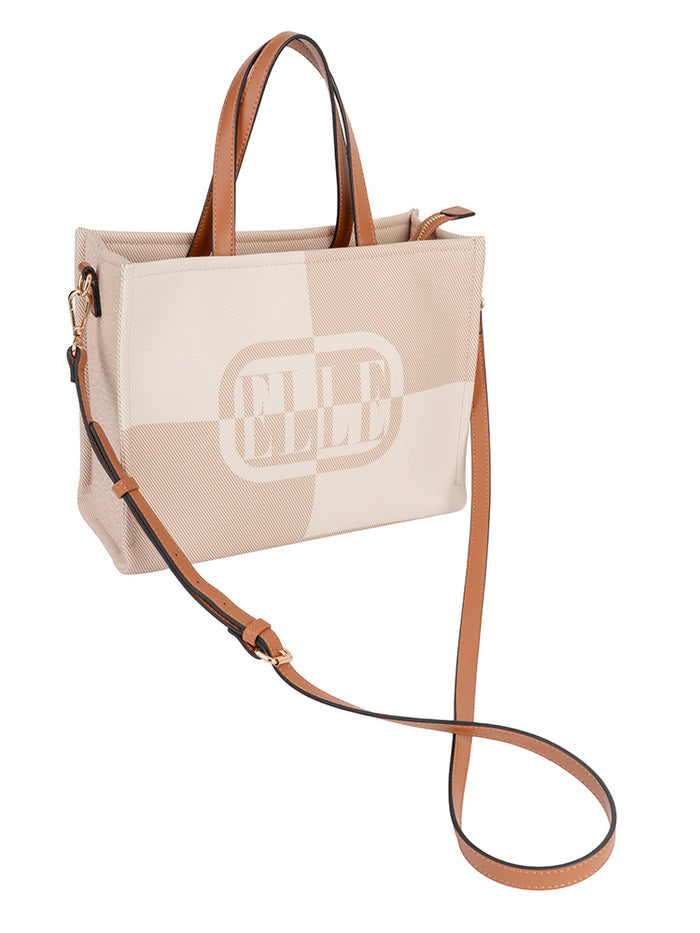 Elle Avant Garde Large Shopper Bag In Beige