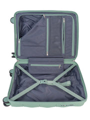 Cellini Elle Trolley Case Green