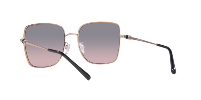 Emporio Armani Unisex Shiny Sunglasses In Rose Gold