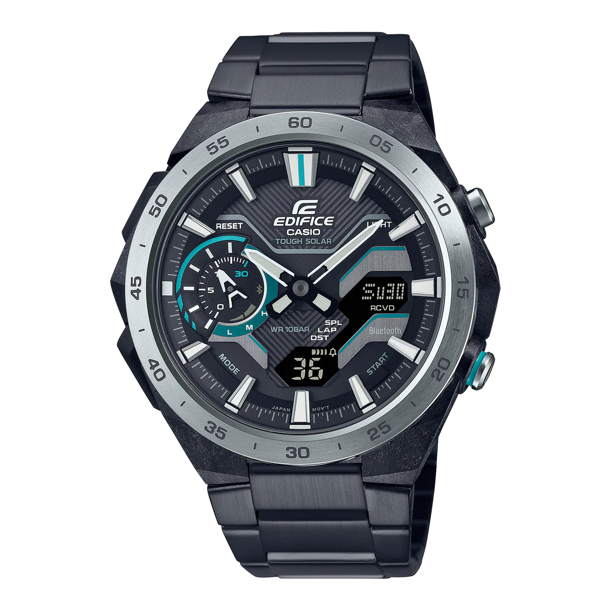 Edifice Gunmetal Solar Watch