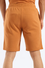 Puma Mens Ess Color NO.1 Logo Shorts In Caramel